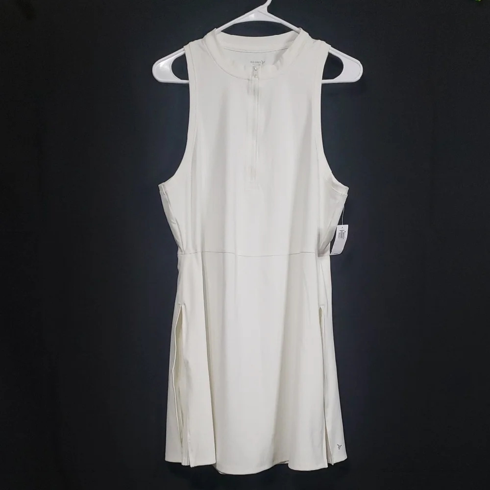 Old Navy PowerSoft Half-Zip Athletic Dress.  Size: Large